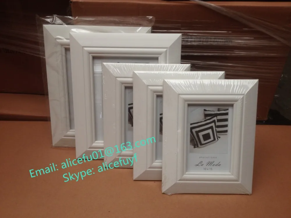 Wholesale Custom Size White Color Ps Plastic Picture Photo Frame Buy
