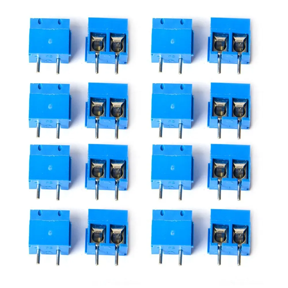 Gikfun 5.08-301-2P 2 Pin Screw Terminal Block Connector 5mm Pitch for Arduino Pack of 20pcs EK1601