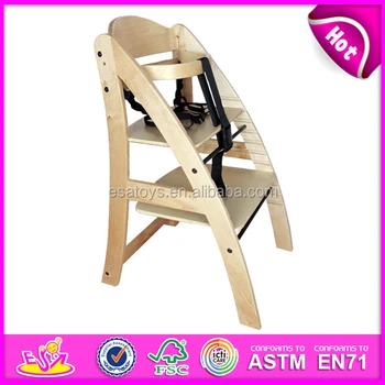 wooden high chair toy