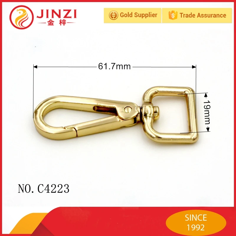 Handbag Accessories 3/4 Inch Square Metal Clip Swivel Snap Hook Buy