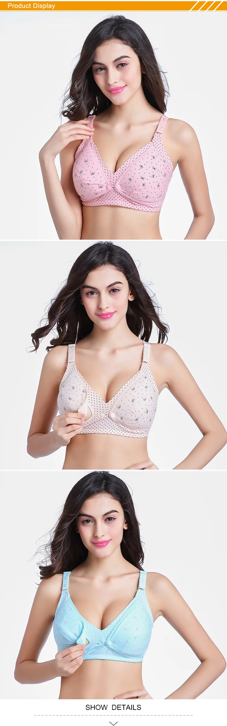 Hsz023 Gather Underwear For Ladies Bra In Pakistan Nursing Bra With