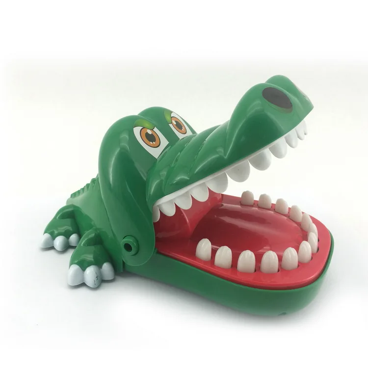 Crocodile Teeth Bite Finger Plastic Educational Courage Crocodile Toy ...