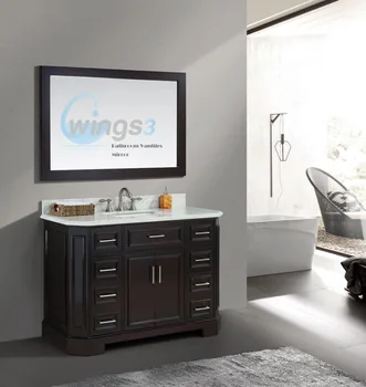 48 Inch Espresso Best Quality Vanity Cabinet Wings3 48 Inch Espresso Best Quality Vanity Cabinet Wings3