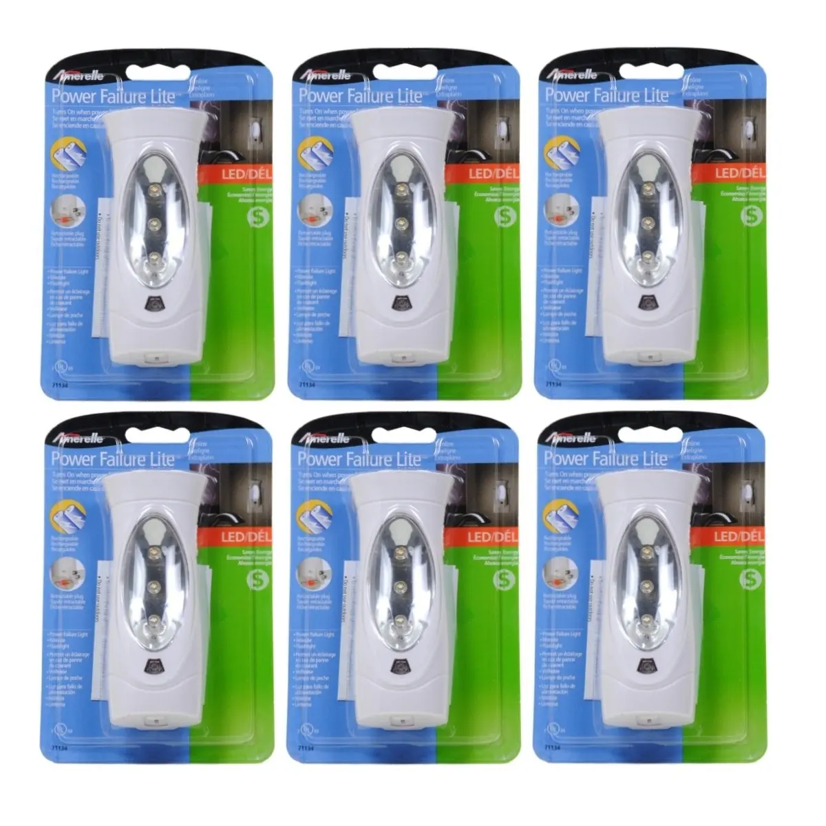 Amertac 71134CC LED Power Failure Light