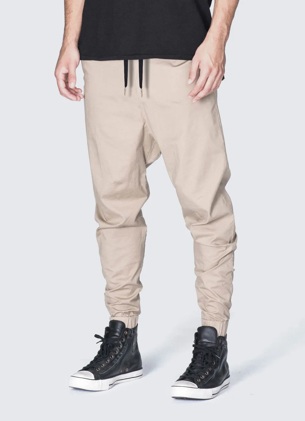 brown jogger pants