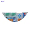 high quality custom colorful PET/PC/PVC material graphic overlay