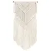 Macrame Hanging Wall Decor Decorative Wall Art Cotton Rope Cord Woven Tapestry for the Living Room Bedroom