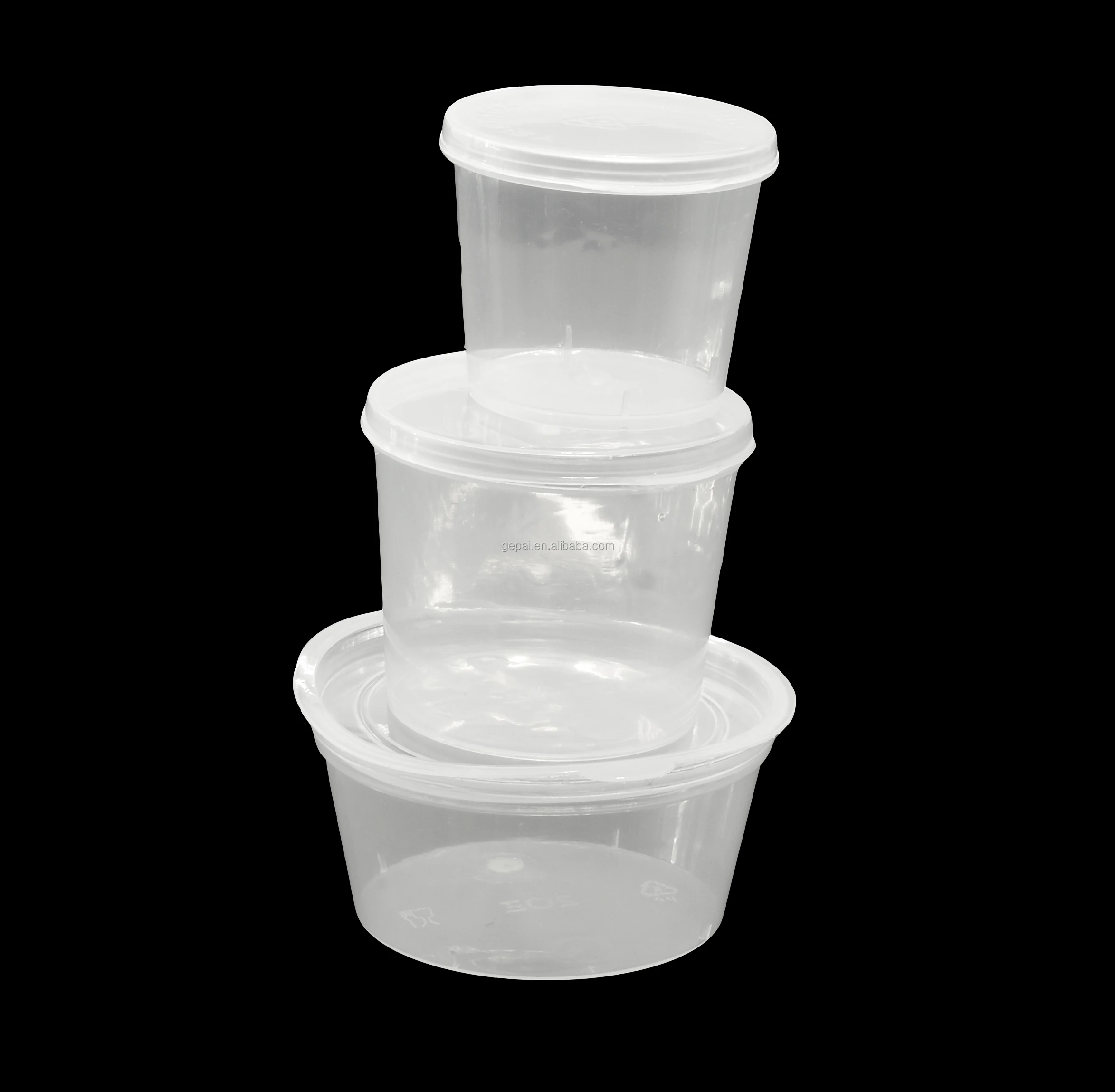Mini 1oz Leakproof Plastic Pp Disposable Hinged Lid Sauce Cup Buy 1oz
