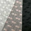 Nylon Spandex Polyamide Mesh Lace Elastic tulle Fabric with Polka Dot Jacquard Fabric For Dress