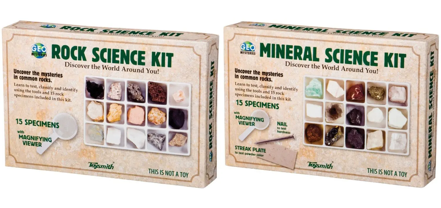 geo mysteries rock science kit