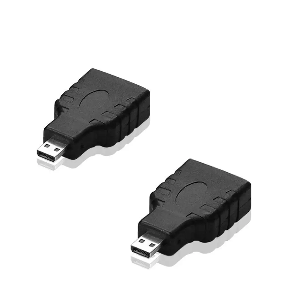 SIENOC Micro HDMI to HDMI Adapter Type D Male to Female Type A Converter 3D 1080p (2 packs Micro hdmi to hdmi)