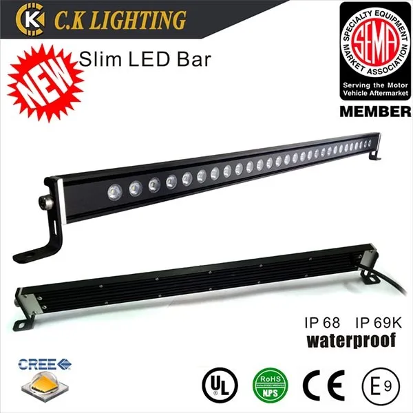 52 inch 288w offroad led light bar for offroad