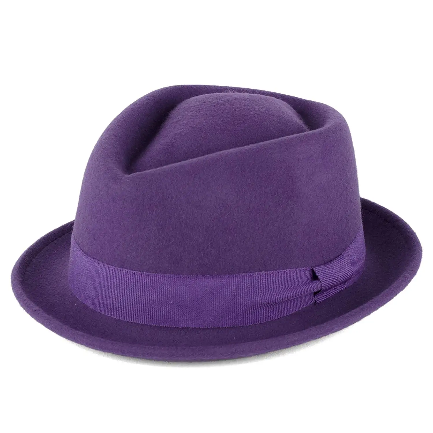 purple pork pie hat