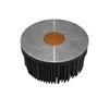China YUNRUI led heatsink housing case 140mm pin heatsink radial heat pipe die cast aluminum heatsink for rectifier