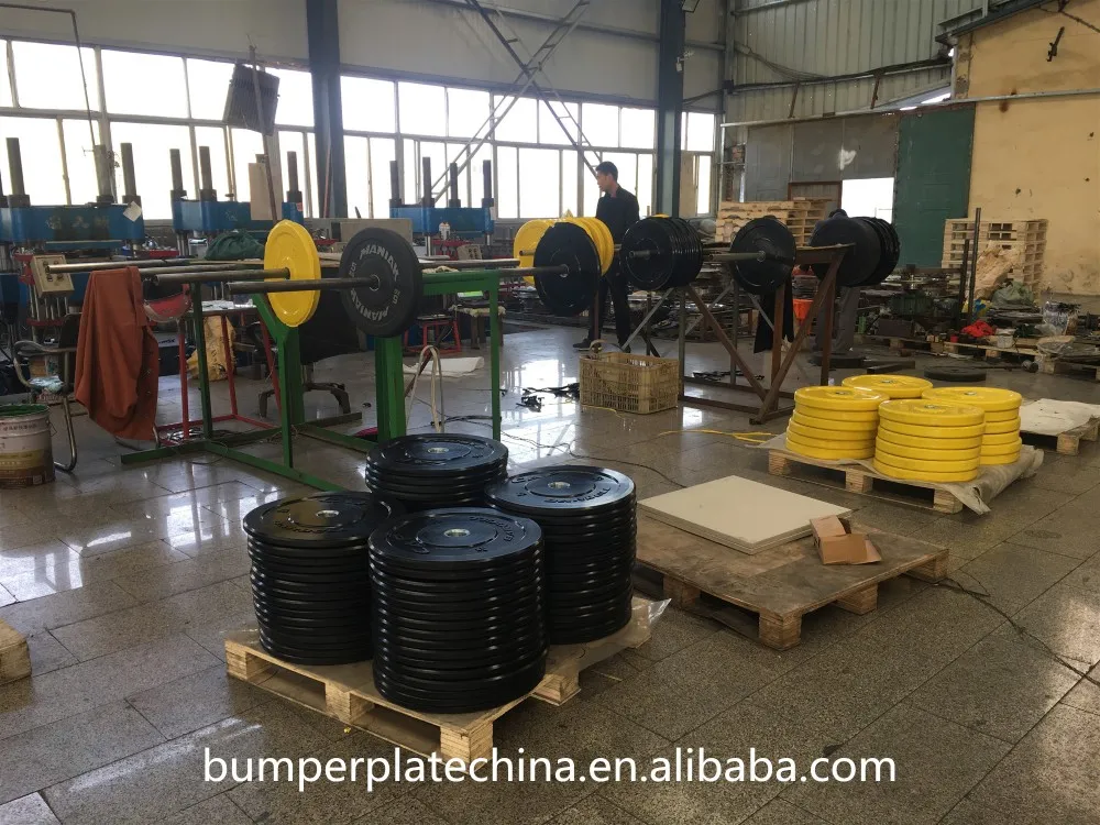 High Quality Fitness Hitemp Crumb Rubber Bumper Plate Buy Crumb