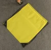 Customized Standard Recycled 210D Polyester Plain drawstring bags