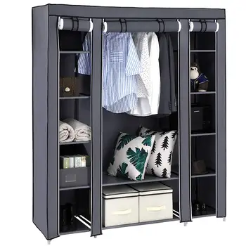 59 Closet Organizer Wardrobe Closet Portable Closet Shelves