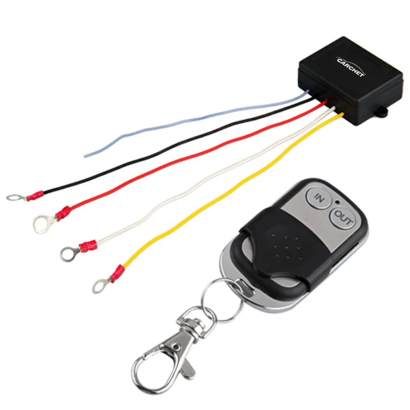 50ft 15m 12V Winch Wireless Remote Control Kit for Jeep
