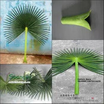 Sjh14100907 Plastic Palm Leaves Leaf Decor Artificial Palm Leaves Leaf Decor Artificial