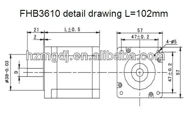 FHB3610 detail drawing
