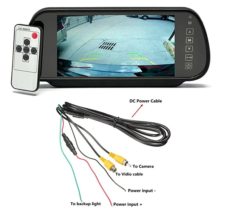 Tft color monitor схема подключения