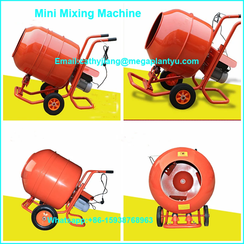 Small Cement Mixer And Mobile Feed Fertilizer Mixer With Low Price
