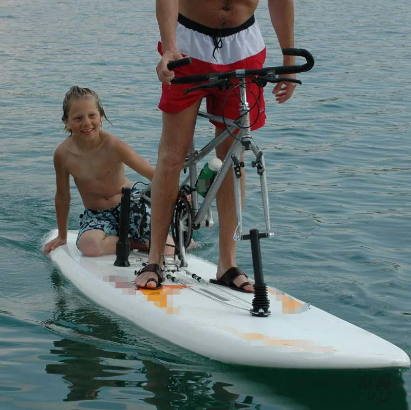 bike on water