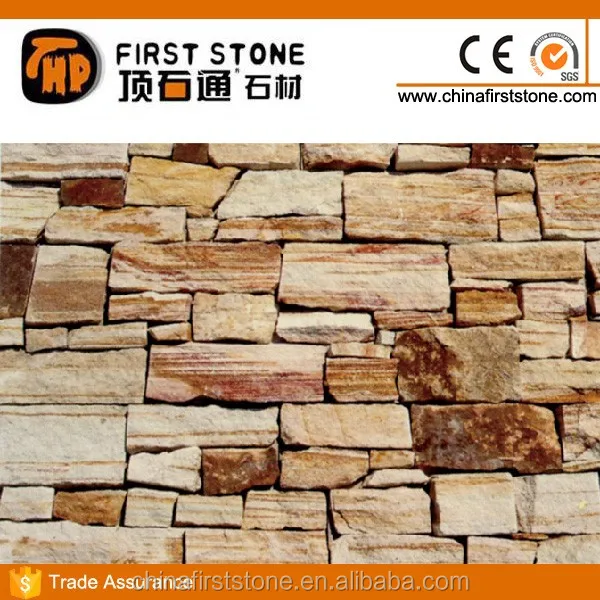 FSSW-305 Grey Gneiss Stone Culture Stone Wall Panel