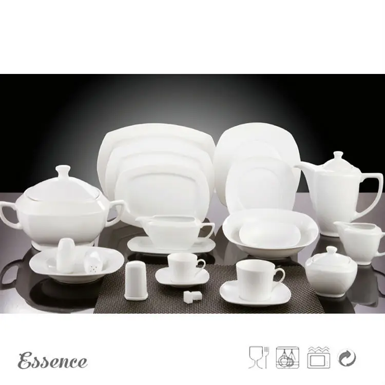 Cina Grosir Mewah Putih  Porcelain Keramik  Tableware Buy 