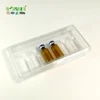 folding Transparent PVC plastic clamshell blister packaging folded boxes