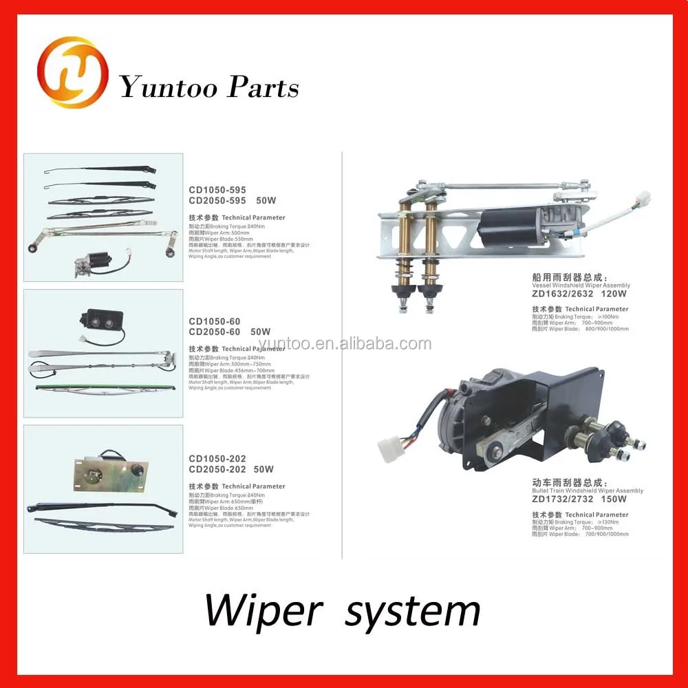 wiper blade motor