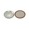 86mm Brushed Silver Lid- Bulk