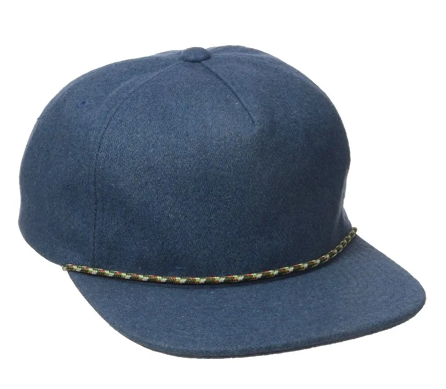 5 panel hat with rope