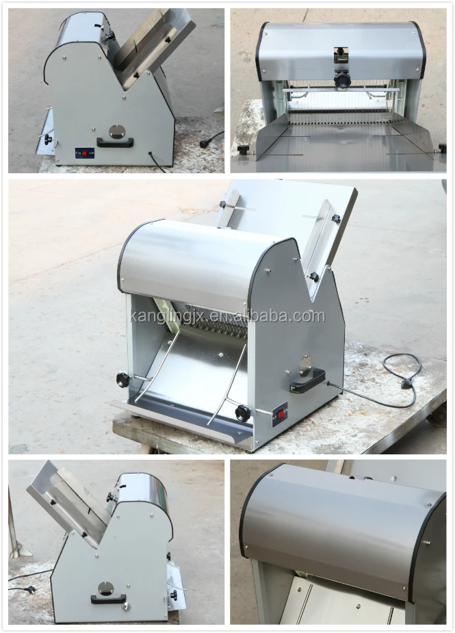 20190509 Toast Bread Dough Slicer Machine Electric Bread Cutting