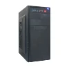 diy acrylic stainless steel full tower msi pc plastic panel micro atx with handle Computer Cases