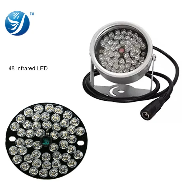 42 Ir Led Board Fy 12volt Led Light For Surveillance Camera Assembly