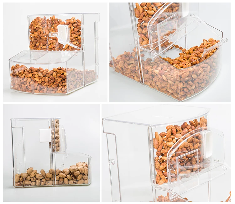 Clear Surface Bulk Candy Bin With Scoop Buy Bulk Candy Bin,Candy