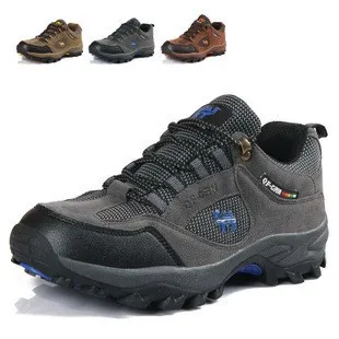 New design camel fashion casual outdoor hiking shoes