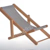 1/12 Miniature Foldable Beach Chair Blue and White Stripe Dollhouse Outdoor Chair QW60030