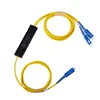 BT-PON 1*2 ways plug-in splitter SC-SC UPC 3 meters box splitter fiber optical splitter