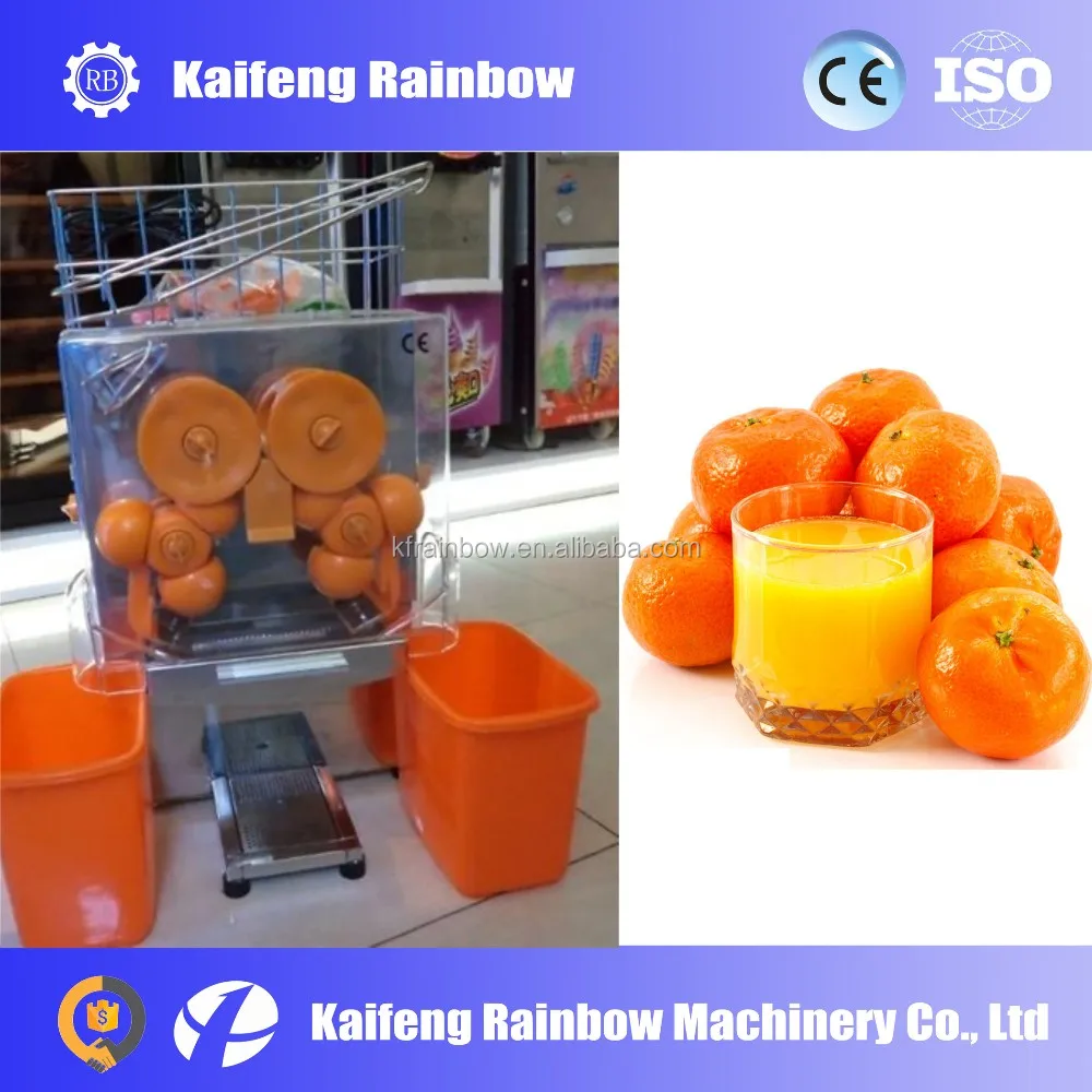 Industrial Made In China Orange Juicer Machine 20 Orange/min Restaurant