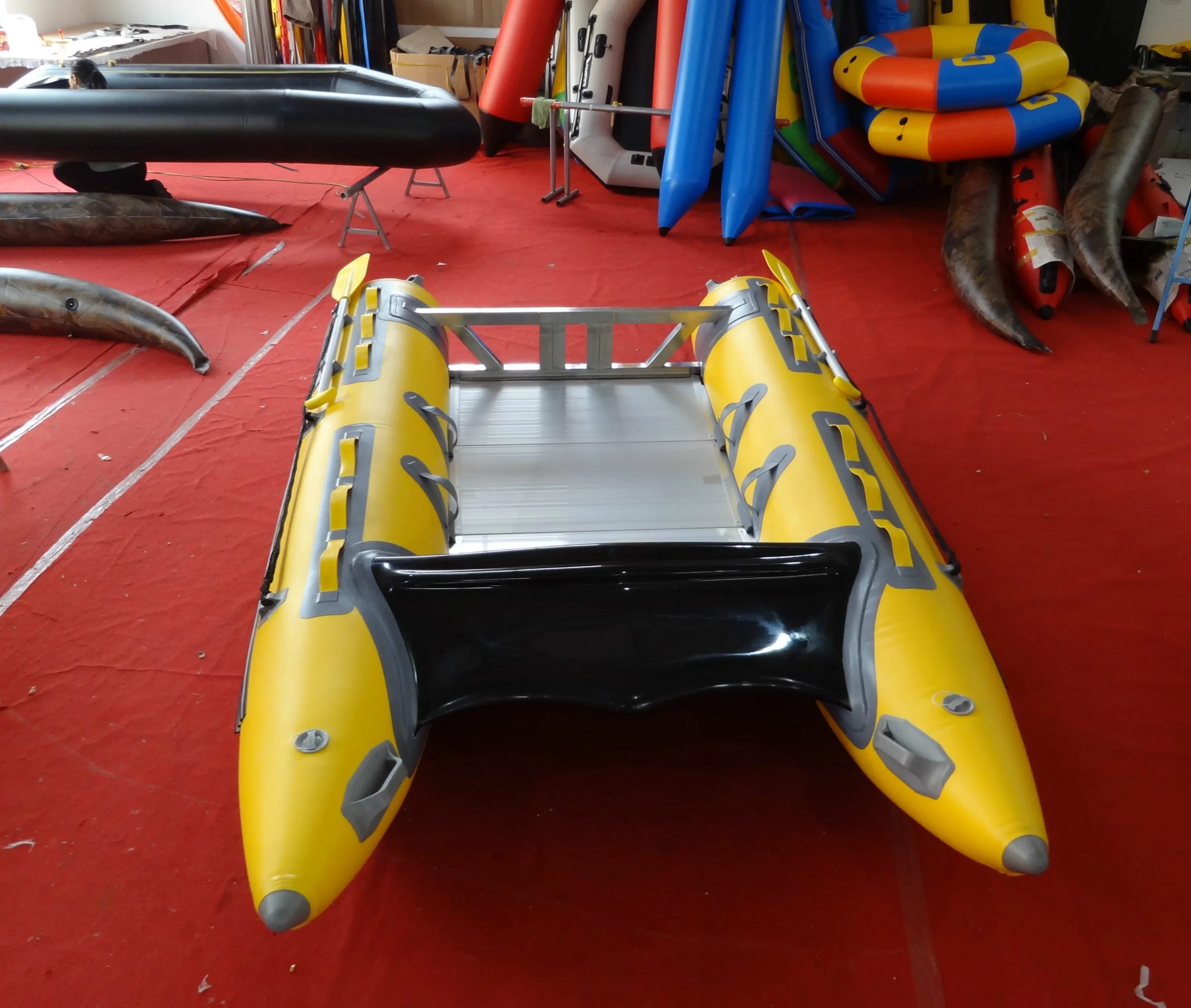 Ce High Speed Inflatable Catamaran Boat Thundercat Inflatable Boat For