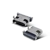 Factory USB 3.1TYPE-C heavy plate two foot plug type-c female insert plate 3.1 double-deck smt/smd heavy plate