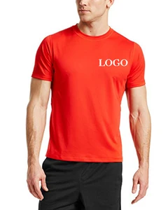Summer dri fit gym sports t shirts wholesale /custom plain 100% polyester athletic t shirt in clothing manufacture Summer dri fit gym sports t shirts wholesale /custom plain 100% polyester athletic t shirt in clothing manufacture