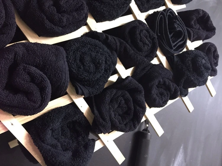 Hairdressing Towel With Logo 100 Cotton Bleach Proof Beauty Salon