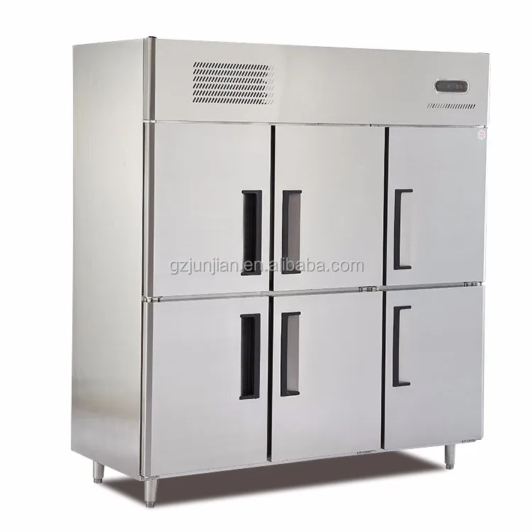 Custom Big Six Door Restaurant Commercial Refrigerator Freezer Buy