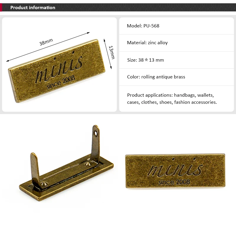 Metal Bag Tag