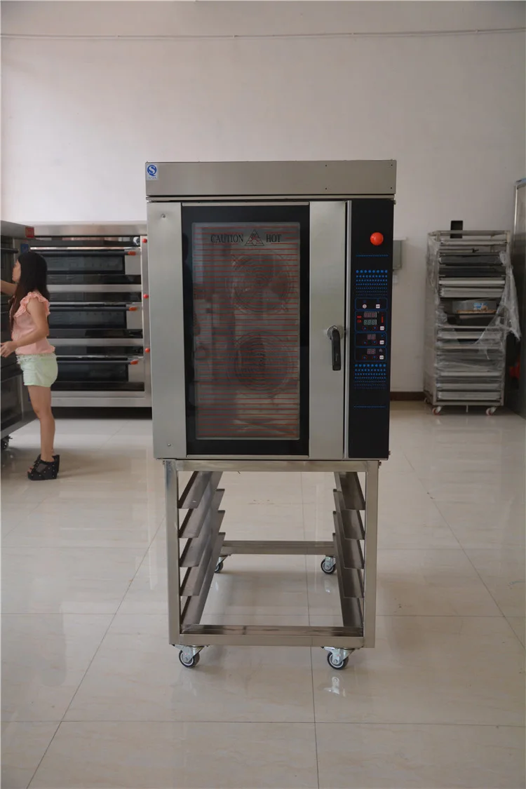 Industrial Electric Convection Oven 4 Tray Small Convection Oven Baking