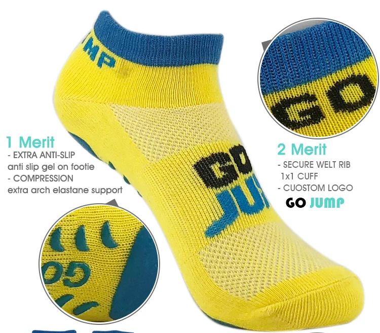 Indoor Custom Trampoline Grips Socks For Trampoline Park Buy Custom
