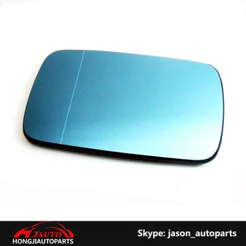 Door Mirror Glass For Bmw E46 3series 5 Series Blue Color Rearview